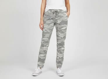 spodnie moro cargo bershka: Spodnie damskie, rozmiar S — 5