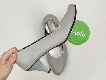 szare buty na słupku ccc: Półbuty damskie, rozmiar 36 — 5