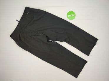 długie spodnie damskie dla wysokich: Spodnie materiałowe damskie, rozmiar XL — 3