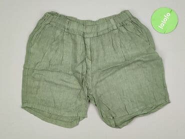 krótkie lniane spodenki: Unisono, Szorty damskie, rozmiar One size — 2