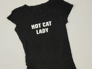 koszulka z kotem sinsay: Sinsay, T-shirt damski, rozmiar XS — 1