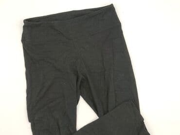 czarne legginsy z wysokim stanem push up: Primark, Legginsy Sportowe damskie, rozmiar M — 1