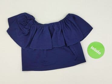 modne bluzki z bufiastymi rękawami: Bluzka damska, rozmiar M — 3