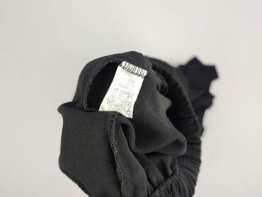 spodnie na gumce czarne: Spodnie materiałowe damskie, rozmiar S — 4