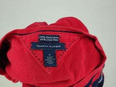 czerwony: Tommy Hilfiger, Sweter damski, rozmiar M — 4