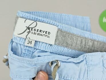 krótkie spodenki niebieskie: Reserved, Szorty damskie, rozmiar XS — 4