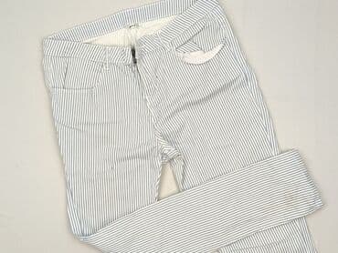 Women: Beloved, Material trousers for women, size XL (EU 42) — 1