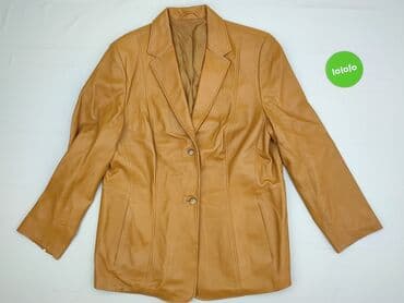 marynarka z piórami zara: Gerry Weber, Kurtka skórzana damska, XL — 2