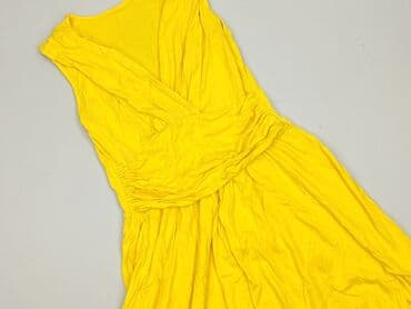 shein zolta sukienka: Sukienka damska, rozmiar S — 1