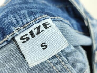 jeansowe ogrodniczki damskie: Ogrodniczki damskie, rozmiar S — 4