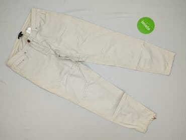 hm brązowe spodnie: H&M, Spodnie materiałowe damskie, rozmiar S — 2