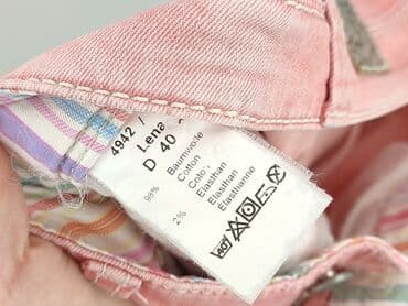 bershka spodnie hello kitty: Jeansy damskie, rozmiar L — 5