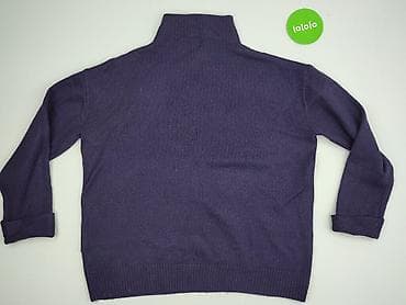 sweter oversize z golfem: Golf damski, rozmiar L — 3