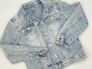 Dziecięca kurtka jeansowa, 7 lat, 122-128 cm, Little kids, stan - Bardzo dobry — 1