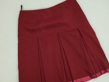spódnice plisowane bordowa: Wółczanka, Spódnica damska, rozmiar S — 2