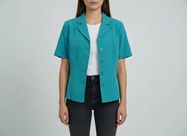 mohito marynarka niebieska: Etam, Marynarka damska, rozmiar L — 7