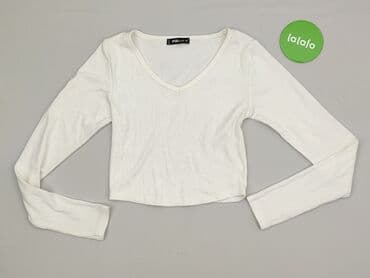 bluzki basic długi rękaw: FB Sister, Koszula damska, rozmiar M — 2