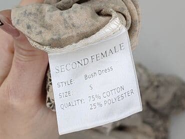 tanie sukienki długi rękaw: Second Female, Sukienka damska, rozmiar S — 5