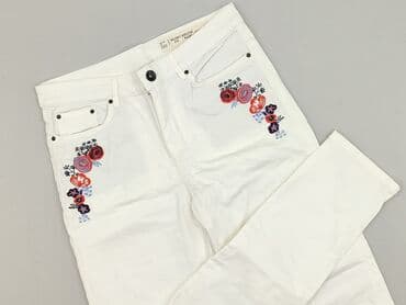 białe buty deichmann: Esmara, Jeansy damskie, rozmiar S — 1