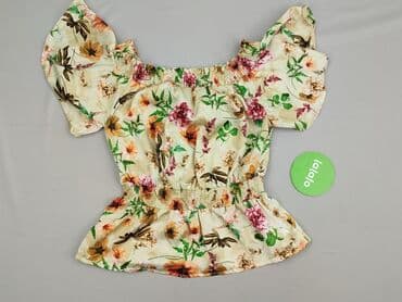 bluzki hiszpanki w kwiaty: Bluzka damska, rozmiar S — 3