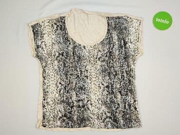 bluzka z cekinami damska: Women's blouse, size L — 3
