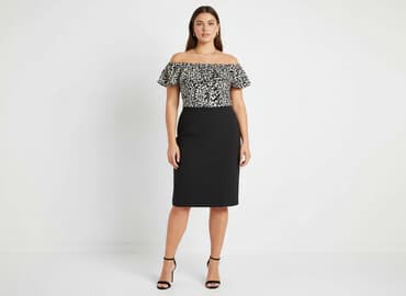 sukienka w panterkę, mohito: Dunnes, Sukienka damska, rozmiar XL — 6