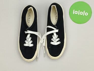 ccc srebrne buty: Ralph Lauren, Trampki damskie, rozmiar 36 — 2