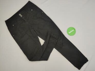 dżinsy czarne: Colours of the World, Spodnie materiałowe damskie, rozmiar XS — 1