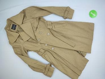 bezowy trencz: Płaszcz damski, rozmiar M — 3