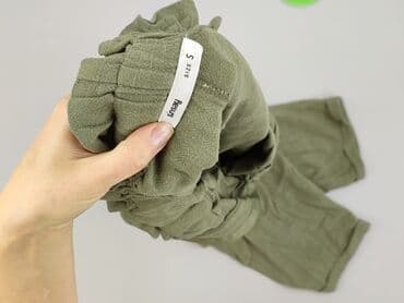 oliwkowe buty: Spodnie materiałowe damskie, rozmiar S — 4