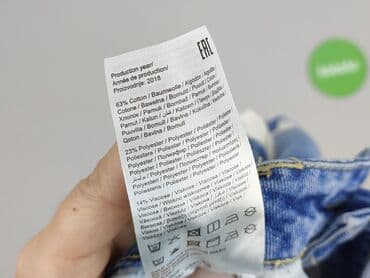 krótkie spodenki dsquared: JDY DENIM, Szorty damskie, rozmiar M — 6