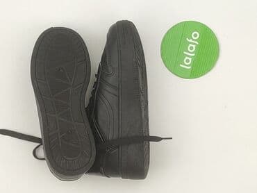 czarna sukienka i białe trampki: Sneakersy damskie, rozmiar 37 — 5