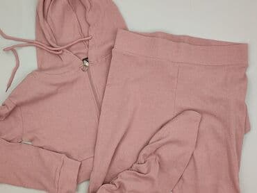 legginsy prążkowane reserved: Komplet dresowy damski, rozmiar L — 1