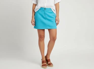 spódniczka alex biało niebieska: George, Spódnica damska, rozmiar XL — 8