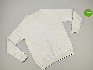 bluza szara pull and bear: Sweter dla mężczyzn, rozmiar L — 3