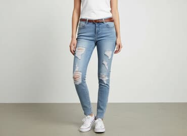 dżinsy guess damskie: G-Smack, Jeansy damskie, rozmiar S — 7