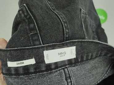 szorty z wysokim stanem czarne: Denim, Szorty damskie, M — 5