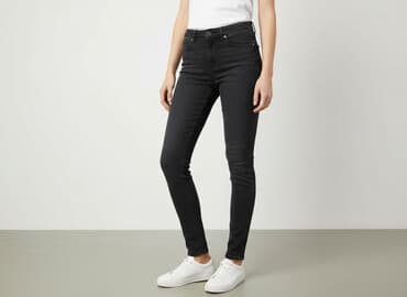 jeansy cropped damskie: Cropp, Jeansy damskie, rozmiar S — 6