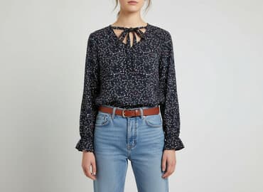 granatowa bluza: Bluzka damska, rozmiar S — 5