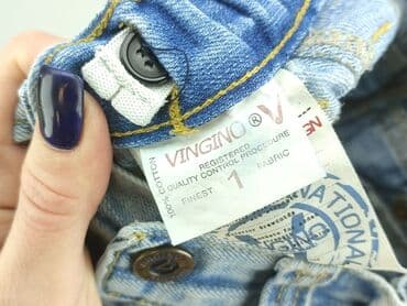 modne jeansy: Denim pants, 9-12 months, condition - Good — 5
