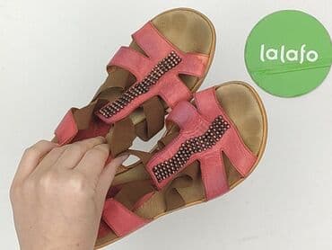 ccc srebrne sandały na obcasie: Sandały damskie, rozmiar 37 — 4