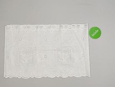 Дім і сад: Biała firanka żakardowa z ażurowym wzorem - Materiał: lekki — 3