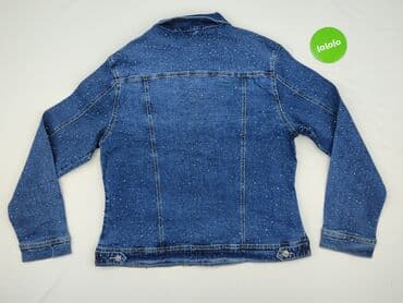 jeans skateboard: Denim, Kurtka jeansowa damska, rozmiar 5XL — 4