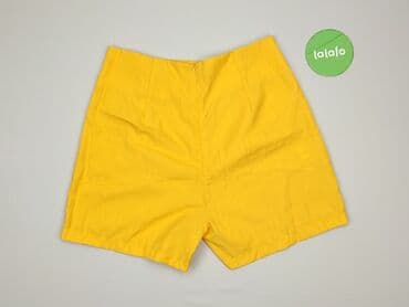 krótkie spodenki z wysokim stanem czarne: Szorty damskie, rozmiar M — 3