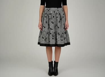 czarne spódnice w kratę: Spódnica damska, rozmiar S — 7