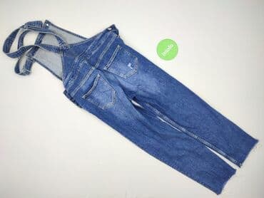 Spodnie: H&M Divided, Ogrodniczki damskie, XS — 4