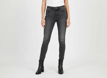 sinsay spodenki damskie jeans: Denim Collection, Jeansy damskie, rozmiar XS — 6