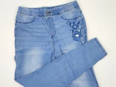 woskowane legginsy z wysokim stanem zara: Esmara, Jeansy damskie, M — 1