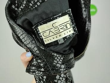 tanie ramoneski: Kurtka skórzana damska, rozmiar S — 4