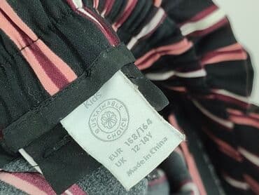 reserved woskowane spodnie: Material trousers, 14 years, 158/164, condition - Very good — 4